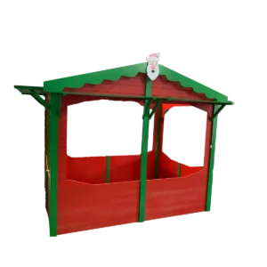 Présentoir à thème : chalet de Noël une réalisation de MSE47